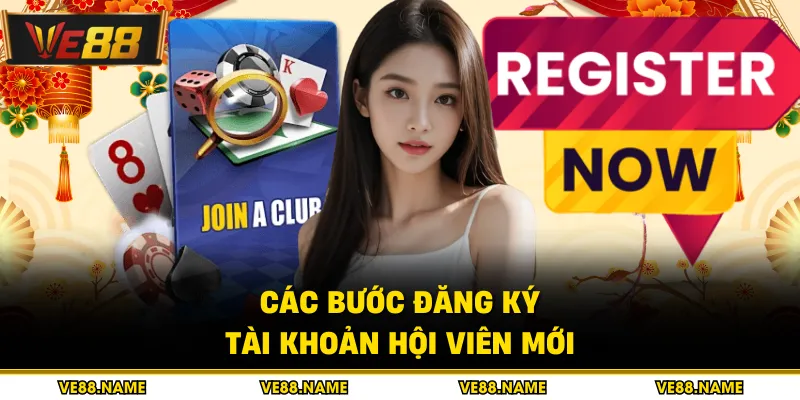 Trang Chủ 6 Các bước đăng ký tài khoản hội viên mới