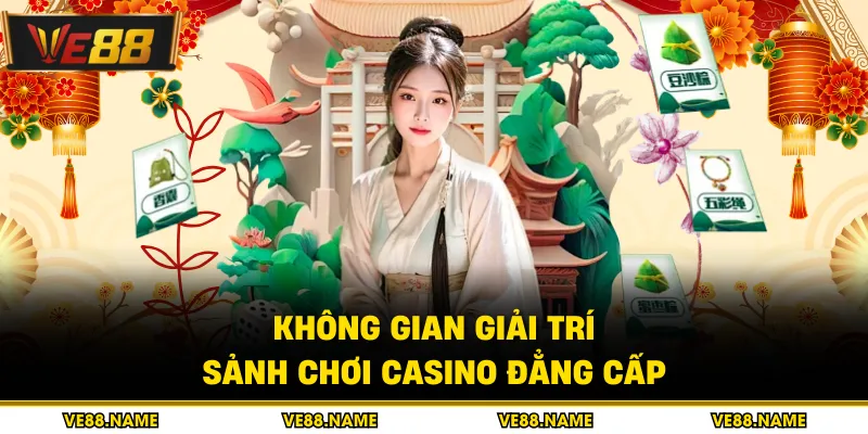 Casino 1 Không gian giải trí sảnh chơi casino đẳng cấp